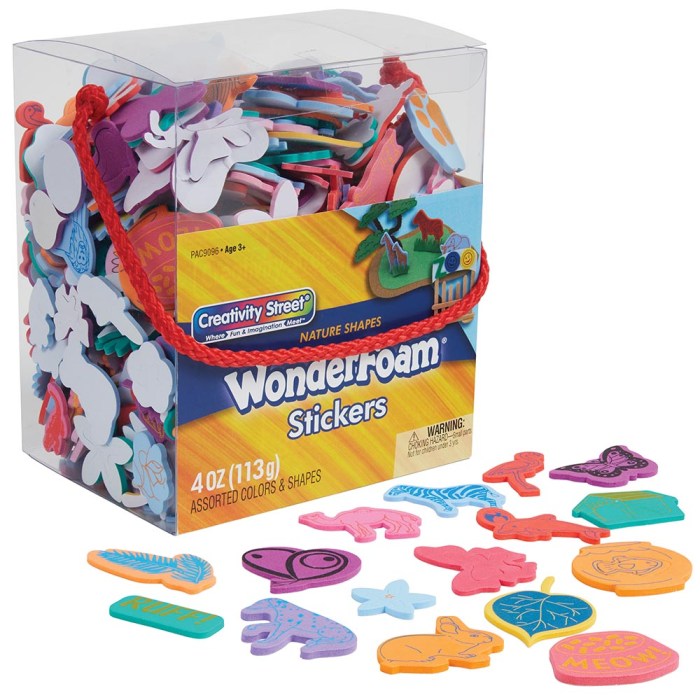 Letters numbers magnetic wonderfoam pacon early